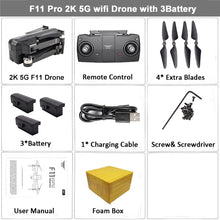 Load image into Gallery viewer, SJRC F11 GPS Drone
