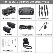 Load image into Gallery viewer, SJRC F11 GPS Drone
