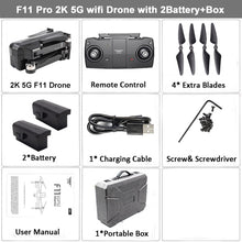 Load image into Gallery viewer, SJRC F11 GPS Drone
