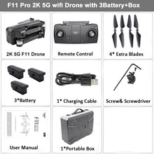 Load image into Gallery viewer, SJRC F11 GPS Drone
